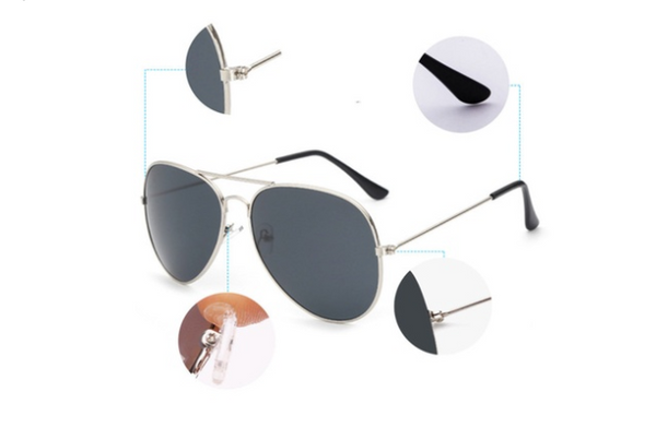 Women Men Aviator Polarized Sunglasses Fashion Unisex